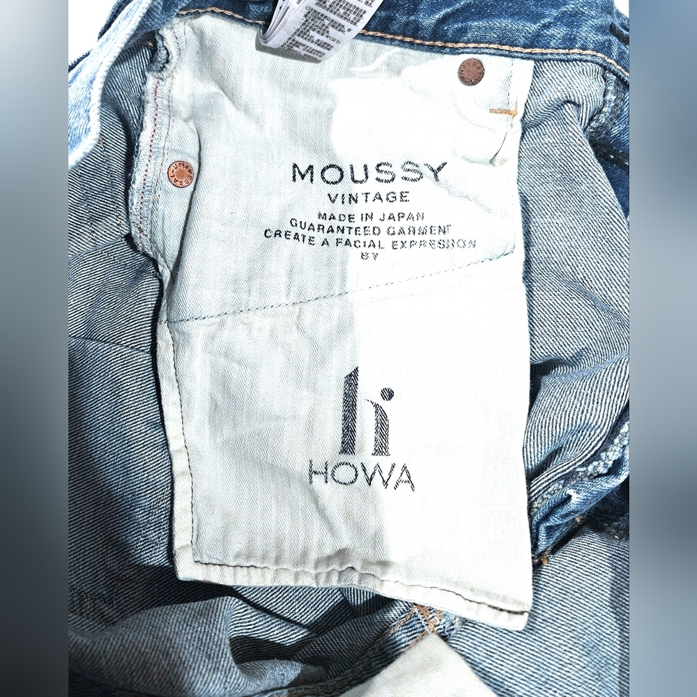 Moussy Vintage Jeans Siena Mid-Rise Straight Leg - Picture 13 of 14